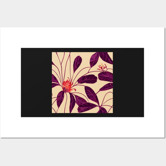 Beautiful Floral pattern, model 3 Wall Art by Endless-Designs